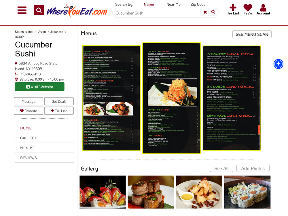 Sample Enhanced Listing
