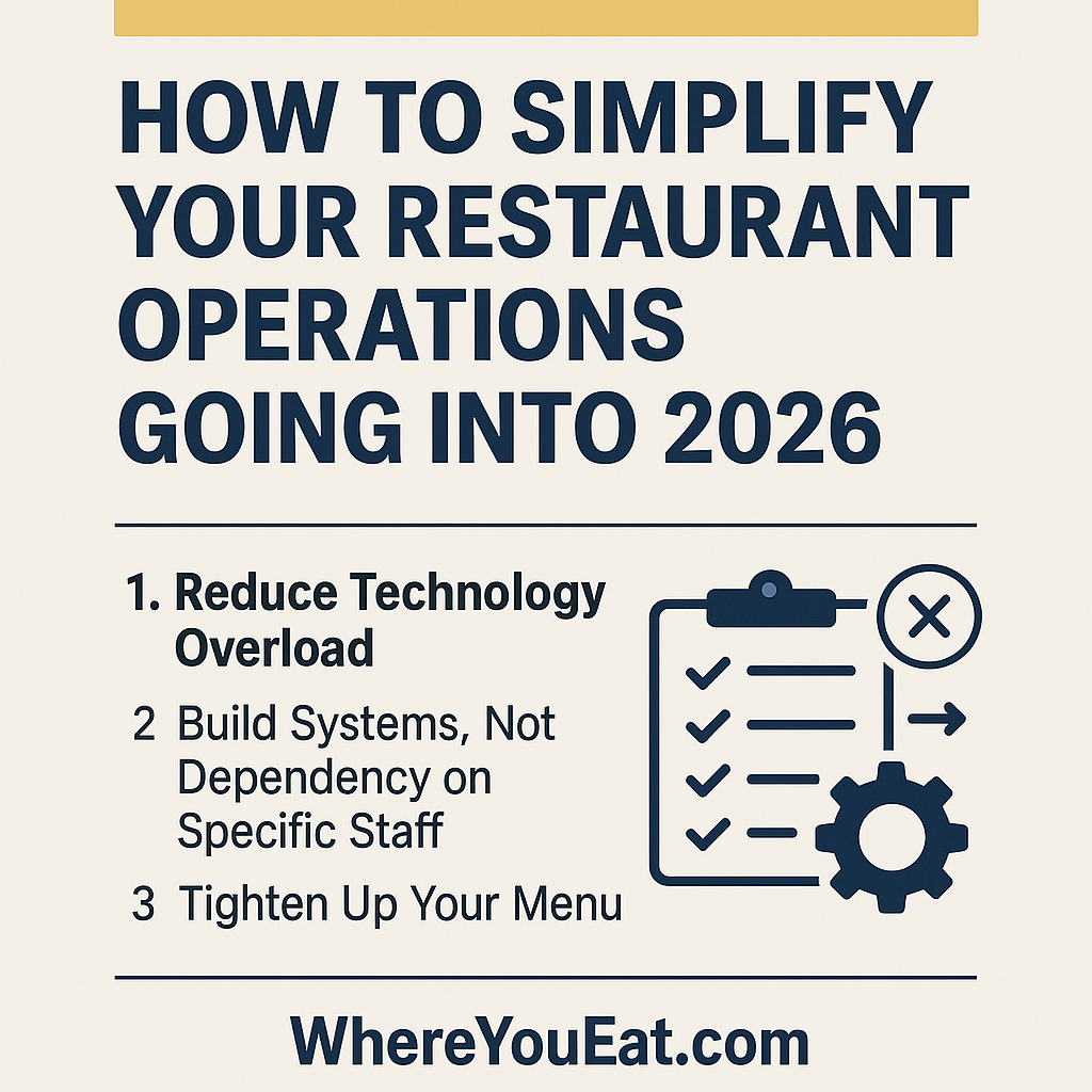 Streamlining Your Restaurant for Success in 2026