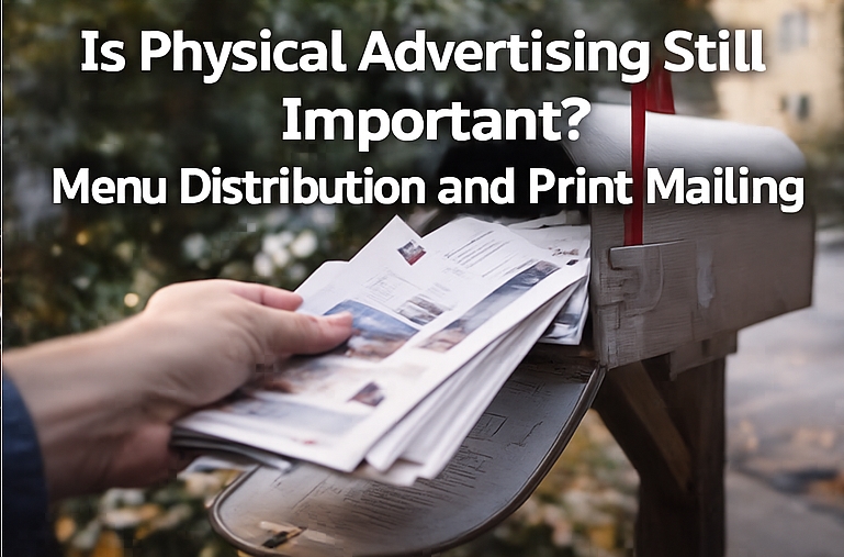 Is Physical Advertising Still Important Menu Distribution and Print Mailing Staten Island, NYC & NJ Edition