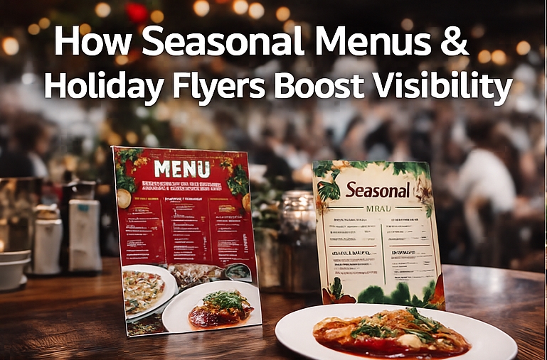 How Seasonal Menus & Holiday Flyers Boost Visibility NYC & NJ Edition