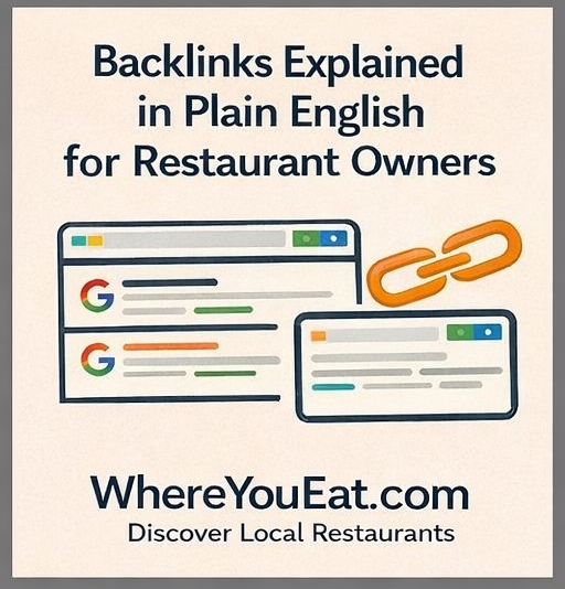 Backlinks Explained in Plain English for Restaurant Owners