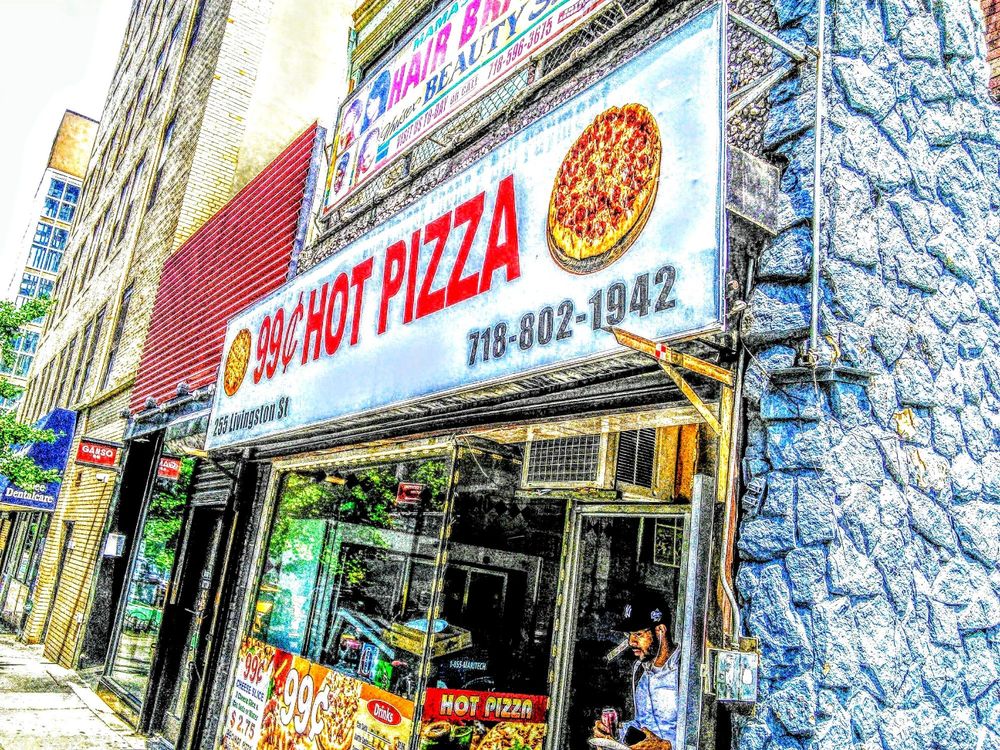 99 Cent Hot Pizza