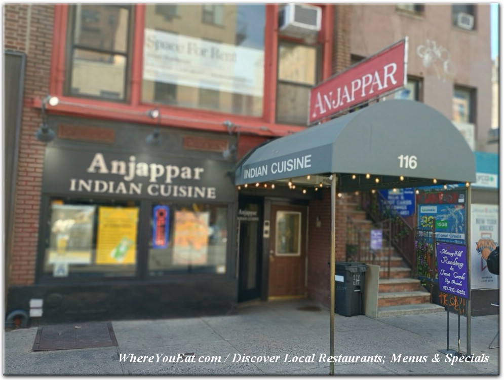 Anjappar Indian Cuisine