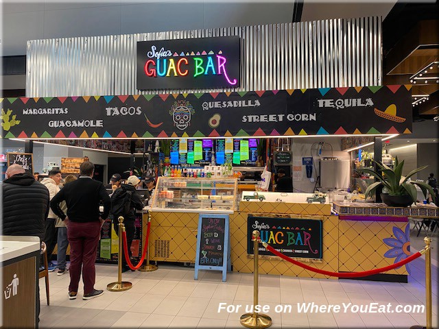 Sofias Guac Bar at Staten Island Mall Food District