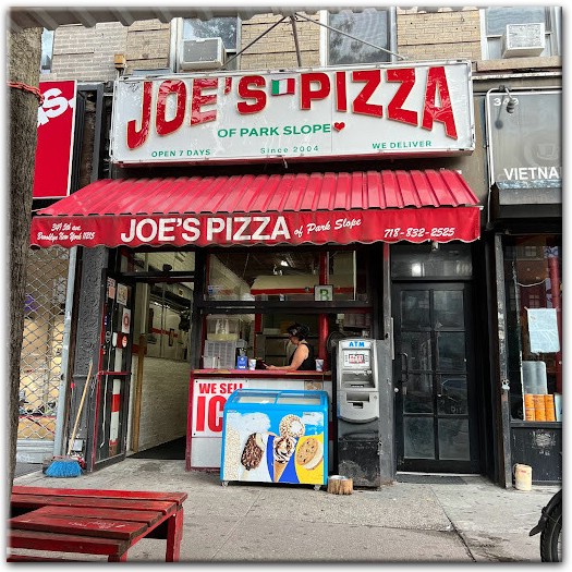 The Best Joes Pizza of Park Slope