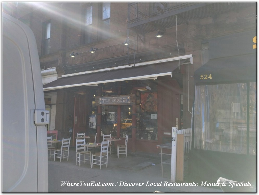 Nina’s Great Burrito Bar
