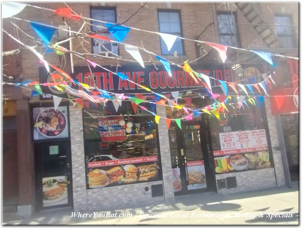 10th Ave Gourmet Deli
