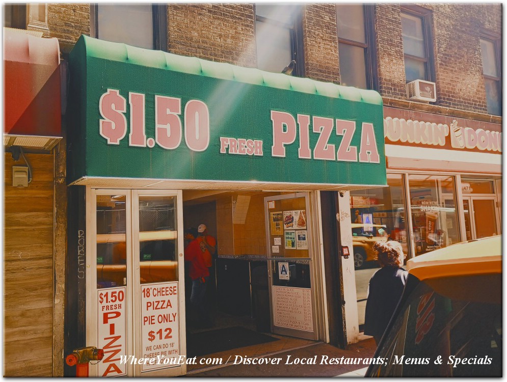$1.50 Fresh Pizza