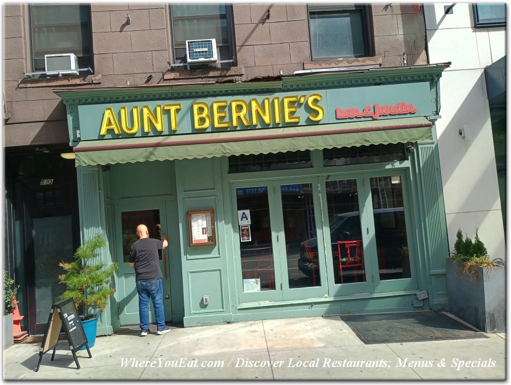 Aunt Bernie's Bar and Jardin