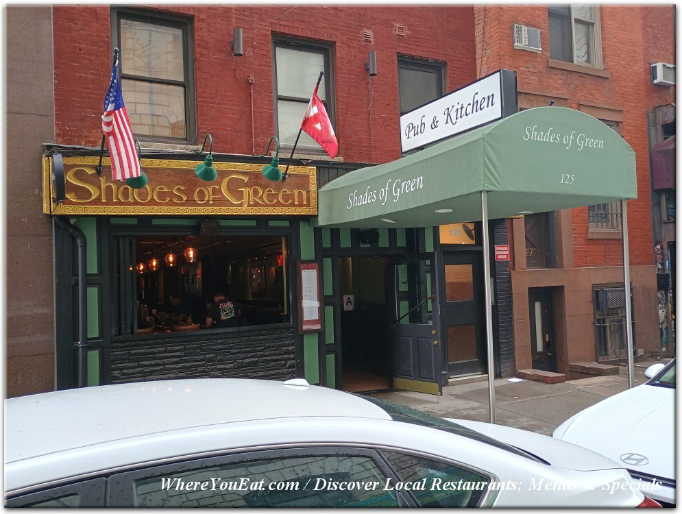 Shades of Green Pub & Restaurant
