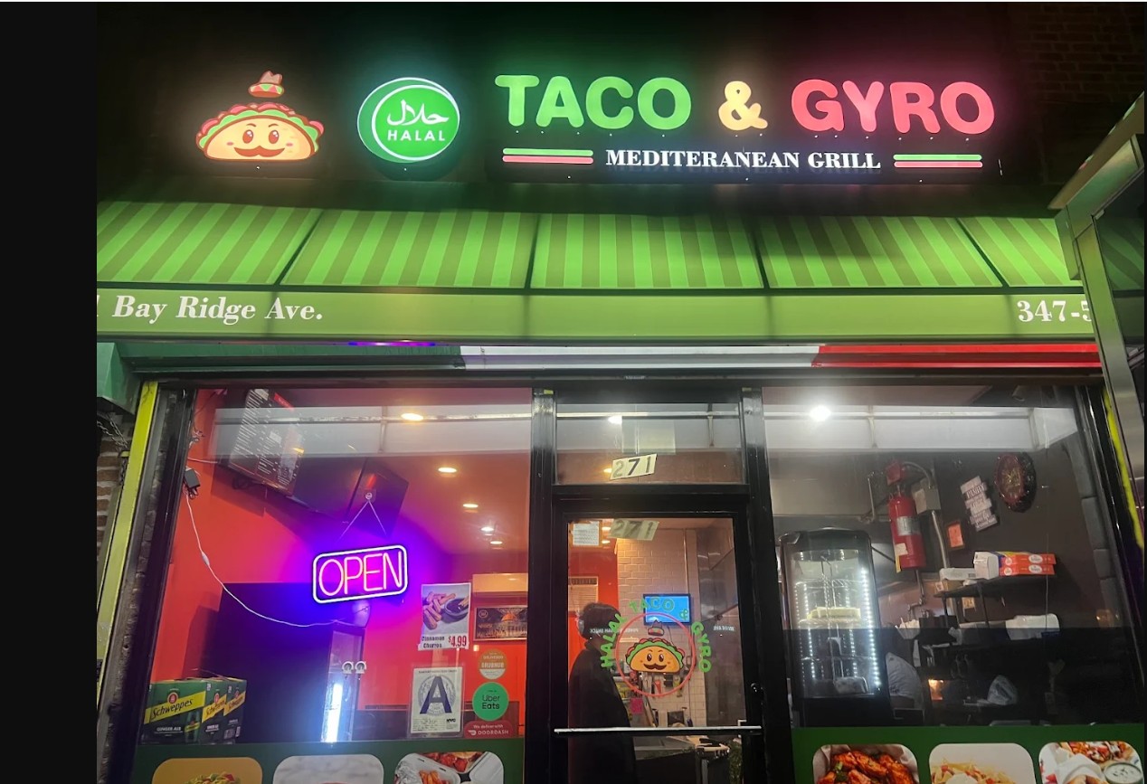 Halal Taco and Gyro