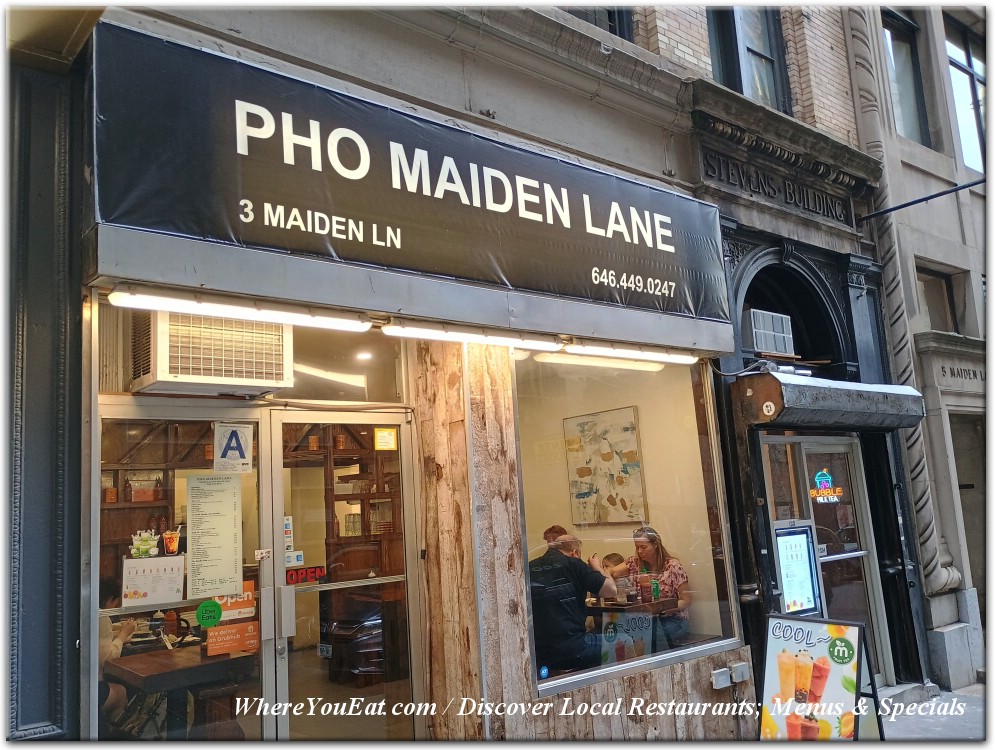 Pho Maiden Lane