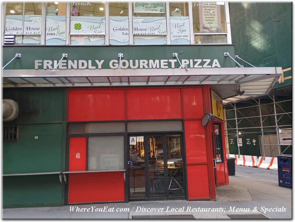 Friendly Gourmet Pizza