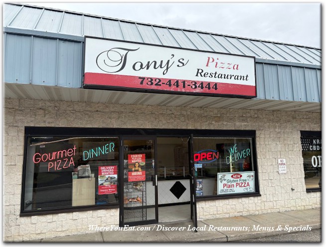 Tonys Pizza & Restaurant