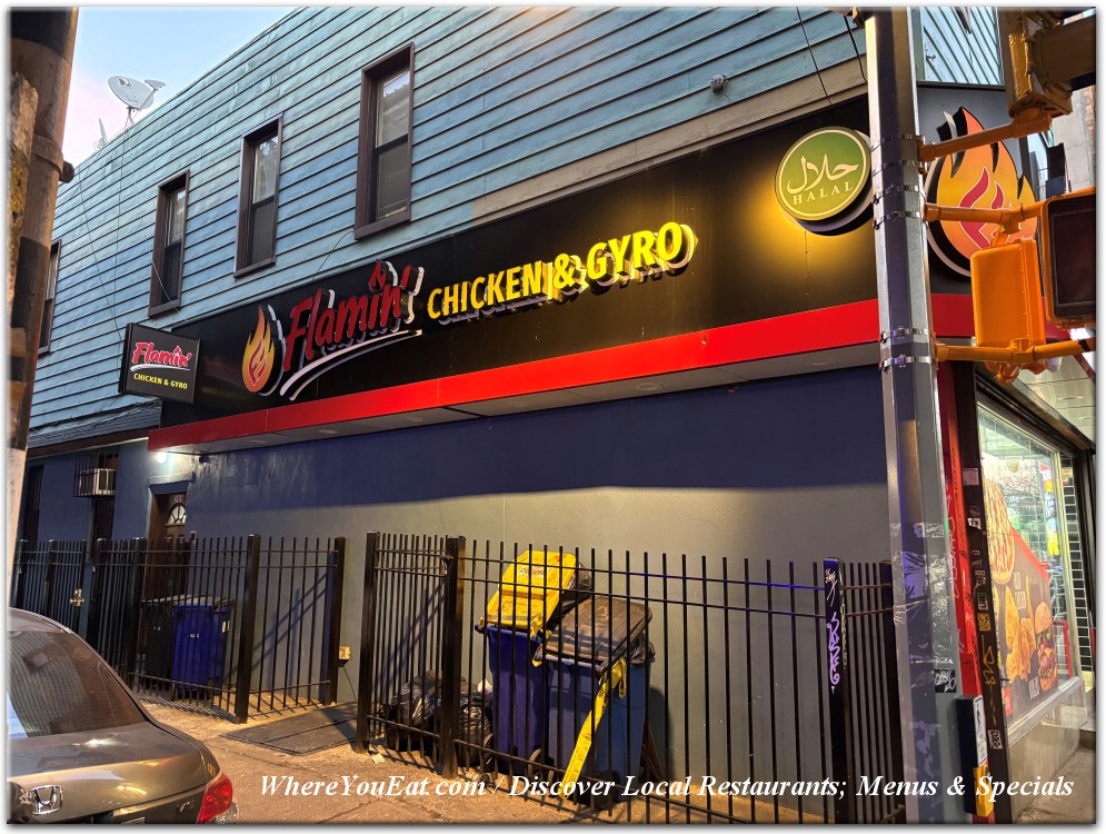 Flamin Chicken and Gyro