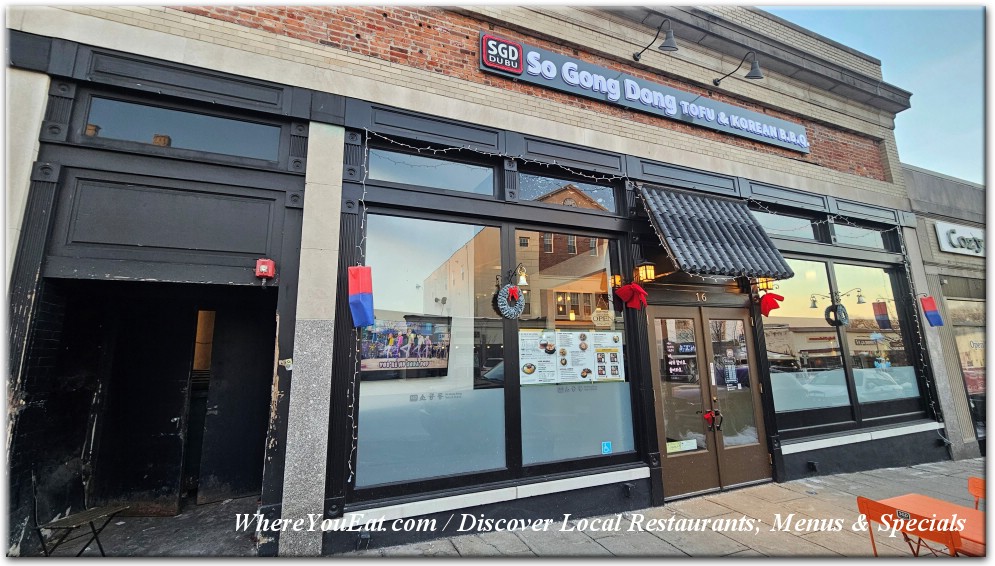 SGD Dubu So Gong Dong Tofu & Korean BBQ