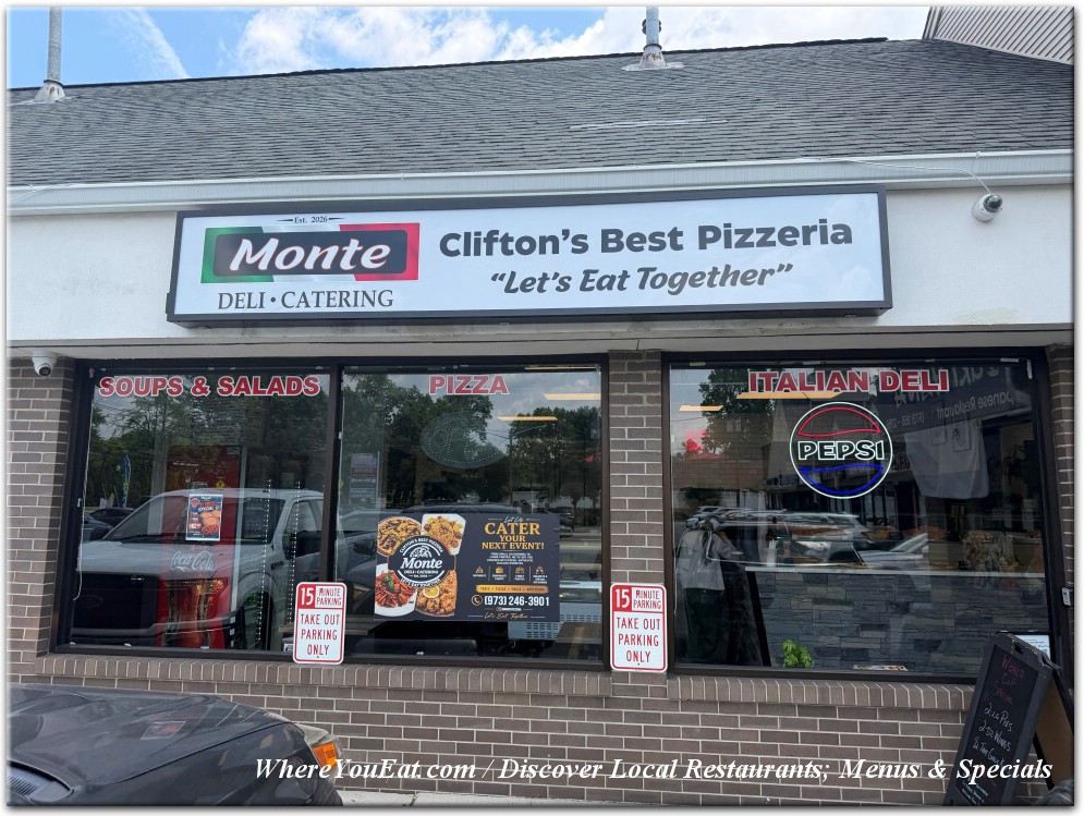 Monte Pizzeria Deli and Catering
